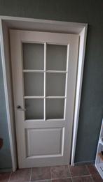 TEAB opdek 83x201 binnendeur met glas, Ophalen, 80 tot 100 cm, Binnendeur, Zo goed als nieuw