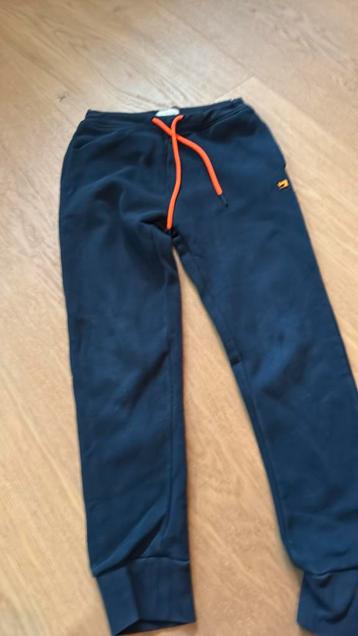 Blauw/oranje joggingbroek Scotch & Soda mt 140/10 beschikbaar voor biedingen