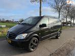 Mercedes-Benz Vito 113 CDI 320 Lang DC Luxe Groot Scherm/Alu, Auto's, Automaat, Euro 5, Gebruikt, Zwart