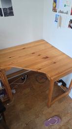 Tan Ikea corner desk. Perfect for study and or home office, Huis en Inrichting, Bureaus, Ophalen of Verzenden, Zo goed als nieuw