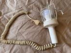 Vintage Handlamp met Spiraalsnoer, Ophalen of Verzenden