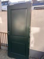 Voordeur Buitendeur 202 x 89 cm donker groen 3 puntsluiting, Doe-het-zelf en Verbouw, Deuren en Horren, Ophalen, 80 tot 100 cm