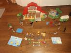 Playmobil manege 4190, trailer, wasplaats, huifkar, Ophalen of Verzenden, Gebruikt, Complete set