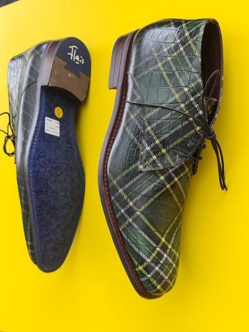 Floris Van Bommel half hoog schoenen met groene kleur maat10 beschikbaar voor biedingen
