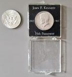 2x Zilveren Kennedy Half Dollar 1964, Ophalen, Noord-Amerika, Setje, Zilver