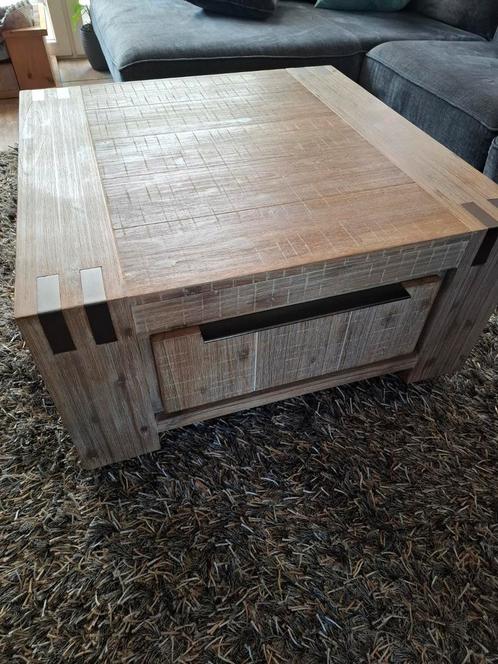 Pronto Wonen Bassano Salontafel, Huis en Inrichting, Tafels | Salontafels, Zo goed als nieuw, Minder dan 50 cm, 50 tot 100 cm