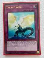 Tyrant Wing yugioh Ultra Rare, Hobby en Vrije tijd, Verzamelkaartspellen | Yu-gi-Oh!, Nieuw, Foil, Losse kaart, Verzenden