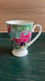 Royal Grafton Batik Floral mok/beker met oor, Ophalen of Verzenden, Zo goed als nieuw, Porselein, Kop en/of schotel