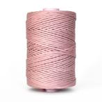 ACTIE 5 mm macramé haak garen koord touw Rosé 200 mtr katoen, Nieuw, Ophalen of Verzenden