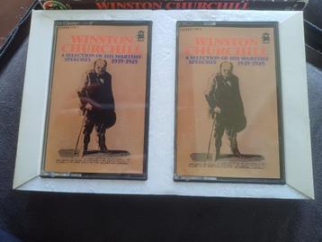 Cassettes speeches Winston Churchill beschikbaar voor biedingen