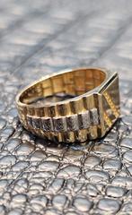 Prachtige zegelring 14karaat goud, Heer, Nieuw, Ophalen of Verzenden, Goud