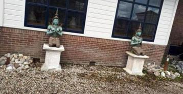 XXL-Thepphanom - 2 tempelwachters beschikbaar voor biedingen