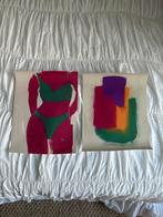 Gnitfee Artwork 2x prints inclusief haakjes, Ophalen of Verzenden