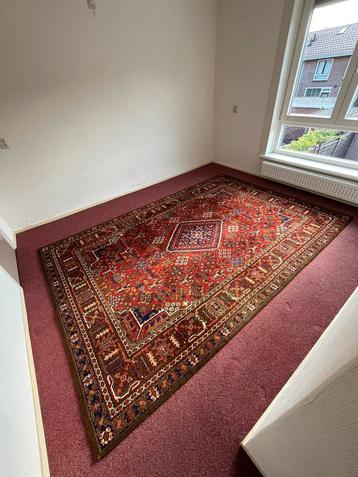 Oosters tapijt – rood met medaillon – ca. 200x300 cm beschikbaar voor biedingen