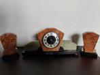 Art Deco Klokkenstel., Antiek en Kunst, Ophalen