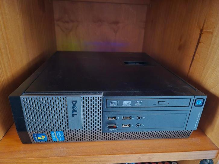 Dell Optiplex 790 met Windows 11, Computers en Software, Desktop Pc's, Gebruikt, 3 tot 4 Ghz, SSD, Met monitor, Ophalen