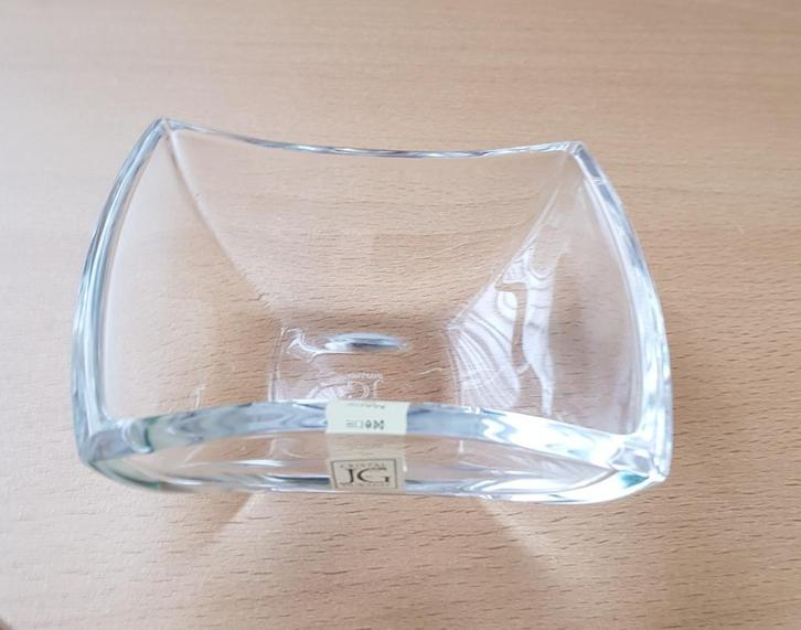 Leuk kristallen schaaltje (JG kristal Durand), Antiek en Kunst, Antiek | Glas en Kristal, Ophalen