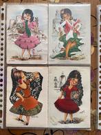 Oude Spaanse Ansichtkaarten - Flamenco Dansers, Ophalen of Verzenden, 1960 tot 1980, Gelopen, Spanje