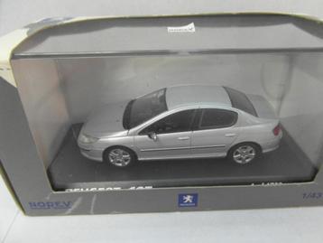 Peugeot 407 Sedan 4deurs    Norev  1:43 beschikbaar voor biedingen
