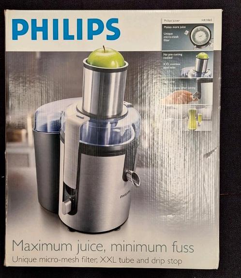 Philips sapcentrifuge HR1865 (nieuw), Witgoed en Apparatuur, Juicers, Nieuw, Sapcentrifuge, Ophalen