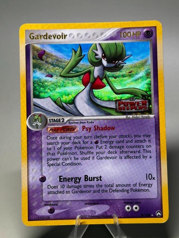 Gardevoir 9/108 reverse holo, Hobby en Vrije tijd, Verzamelkaartspellen | Pokémon, Nieuw, Losse kaart, Ophalen of Verzenden