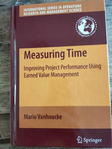 Mario Vanhoucke - measuring time beschikbaar voor biedingen
