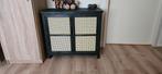 Leuk donker houten webbing kastje, Huis en Inrichting, Kasten | Dressoirs, Ophalen, Zo goed als nieuw, 25 tot 50 cm, 50 tot 100 cm