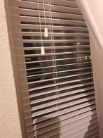 Houten jaloezie wit, Huis en Inrichting, Stoffering | Gordijnen en Lamellen, Ophalen, 200 cm of meer, Wit, Zo goed als nieuw