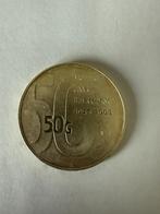 50 Gulden Zilveren Herdenkingsmunt 1995 – 50 Jaar Bevrijding, Postzegels en Munten, Munten | Nederland, Koningin Beatrix, Zilver