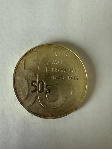 50 Gulden Zilveren Herdenkingsmunt 1995 – 50 Jaar Bevrijding beschikbaar voor biedingen