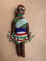 Vintage Zoeloe op, Zuid-Afrika, vilt en kralen, Ophalen of Verzenden