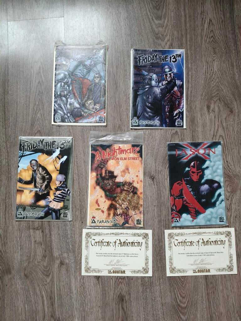 Friday the 13th Comics - 2 Limited Editions, Boeken, Meerdere comics, Ophalen of Verzenden, Zo goed als nieuw