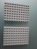 Licht grijze Lego plaatjes, dun., Ophalen of Verzenden, Zo goed als nieuw