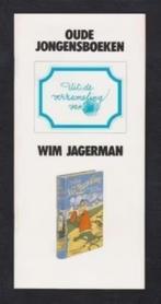 Oude Jongensboeken Verzamelaar Wim Jagerman 1982., Ophalen of Verzenden, Zo goed als nieuw