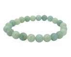 Powerbead armband Amazoniet 8 mm (Peru), -, Blauw, -, Nieuw