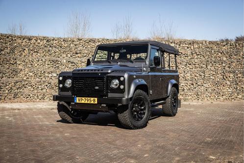 Land Rover Defender 2.2Tdci Soft Top Recaro stoelen, Auto's, Bestelauto's, Bedrijf, Te koop, 4x4, ABS, Airconditioning, Alarm