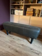 Lederen hocker / bankje van Leen Bakker, Huis en Inrichting, Banken | Voetenbanken en Poefen, Ophalen, Minder dan 50 cm, 100 tot 125 cm