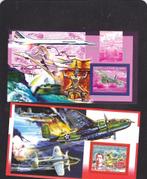 Vliegtuigen Concorde 2 blokken Luchtvaart Guinee (708), Verzenden, Postfris, Vliegtuigen