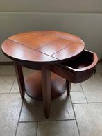 bijzettafel, Huis en Inrichting, Tafels | Bijzettafels, Ophalen, Rond, 55 tot 75 cm, Zo goed als nieuw