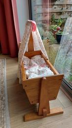 Gratis houten poppenschommelwieg, Kinderen en Baby's, Speelgoed | Poppen, Ophalen, Babypop