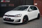 Witte VW Golf 7 2.0 TSI GTI performance hatchback 2-deurs, 1282 kg, Euro 6, 4 cilinders, 1984 cc