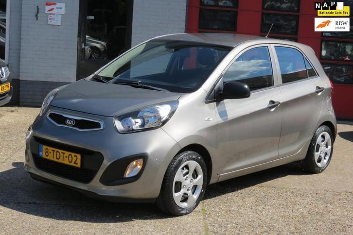 Kia Picanto 1.0 CVVT ISG, Auto's, Kia, Bedrijf, Te koop, Picanto, ABS, Airbags, Centrale vergrendeling, Emergency brake assist
