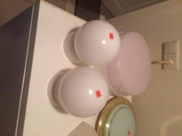 verschillende lampen en schemerlampen, Huis en Inrichting, Lampen | Tafellampen, Minder dan 50 cm, Glas, Verzenden