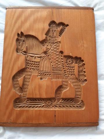 Houten Koekplank Sinterklaas Paard beschikbaar voor biedingen
