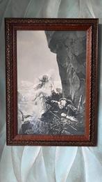 Schilderij (plaat) bijbels tafereel, Ophalen of Verzenden