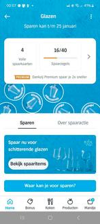 Glaszegels Albert Heijn 4 spaarkaarten, Albert Heijn, Ophalen of Verzenden