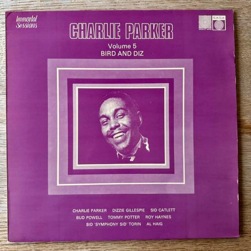 Charlie Parker Bird and Dizz LP Vinyl 1973 UK Jazz Bob, Cd's en Dvd's, Vinyl | Jazz en Blues, Gebruikt, Jazz, 1960 tot 1980, 12 inch