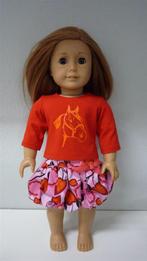 Kleding voor American Girl 2-delig setje roze rood, Ophalen of Verzenden, Nieuw, Overige typen