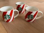 Starbucks Candy Stripe Kerst Mokken, Huis en Inrichting, Keuken | Servies, Keramiek, Ophalen of Verzenden, Zo goed als nieuw, Overige stijlen