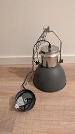 Industriële hanglamp grijs - zonder afdekplaat, Ophalen, Gebruikt, Metaal, Minder dan 50 cm